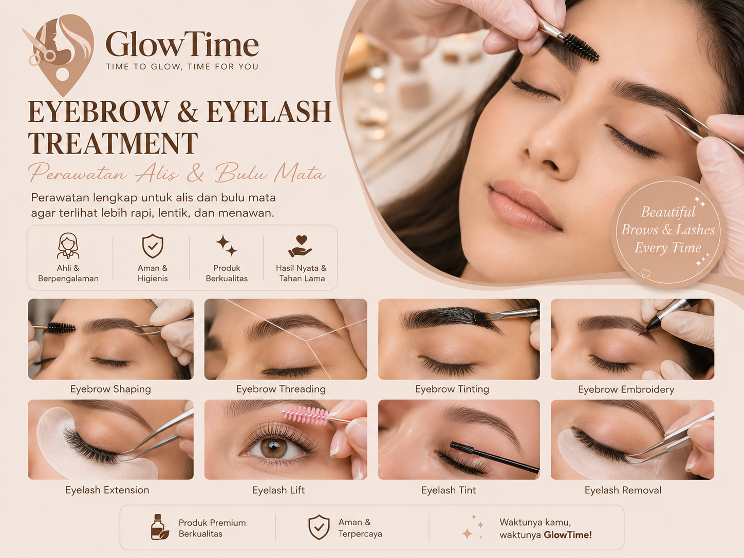Eyebrow & Eyelash Treatment